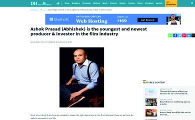 entertainment industry Producer Ashok Abhishek Prasad