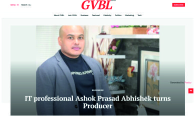 Best Director Ashok Abhishek Prasad In Mumbai